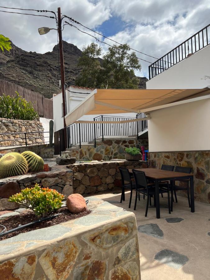 Casa Rural Con Bano Adaptado Y Piscina En Mogán Exteriör bild