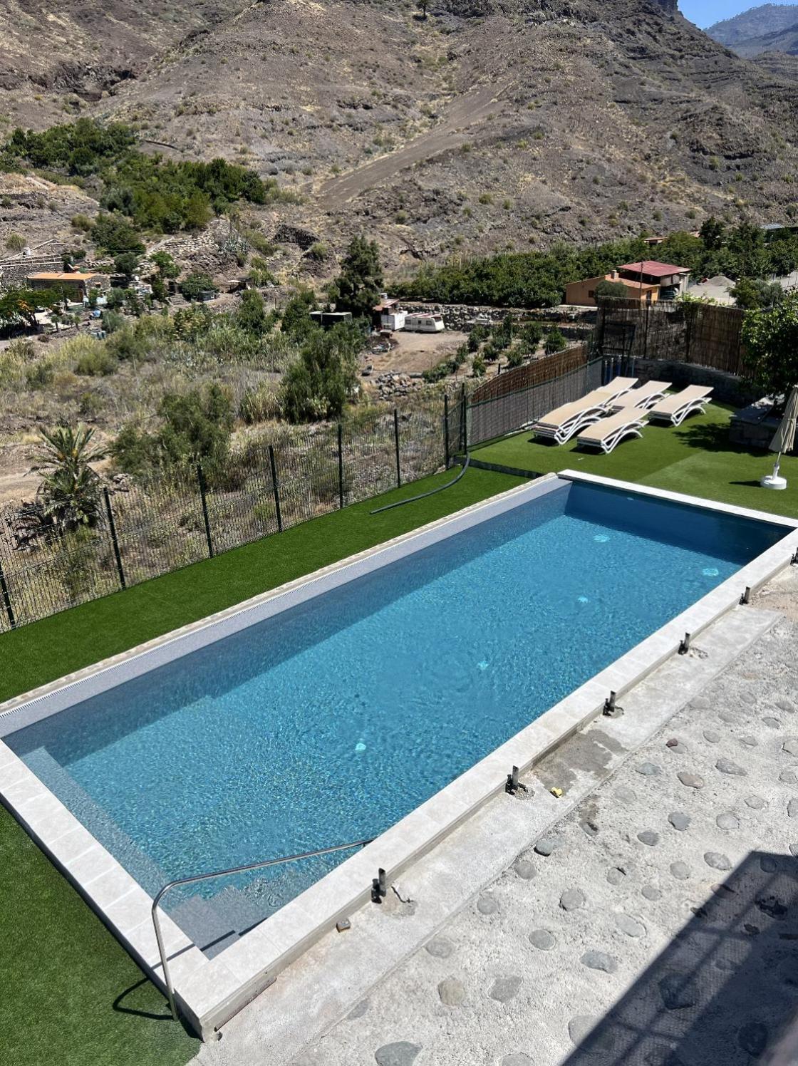 Casa Rural Con Bano Adaptado Y Piscina En Mogán Exteriör bild